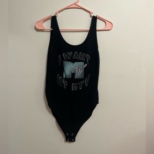 American Eagle, size xs, i want my MTV bodysuit